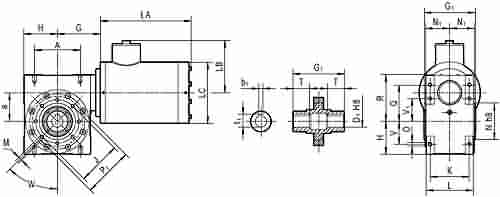 worm gear reducer